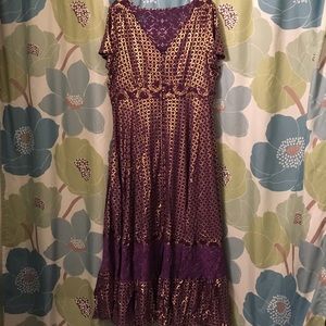 Purple Maxi Dress